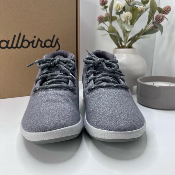 Allbirds Wool Runner-up Mizzles Water-Repellent Sneaker Medium Gray Women 10 NWB - Picture 2 of 10